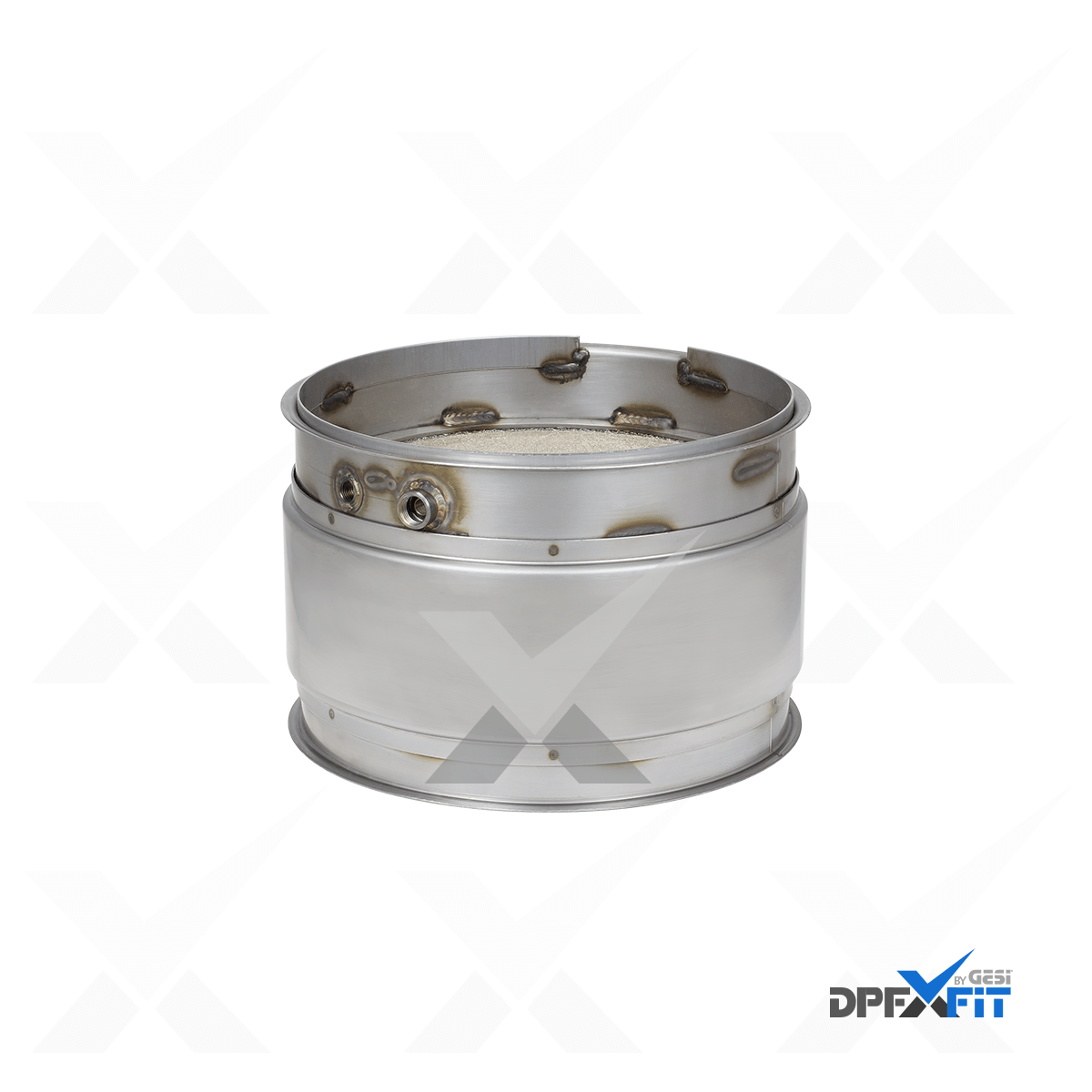 GESi-501 diesel oxidation catalyst with metal exhaust housing
