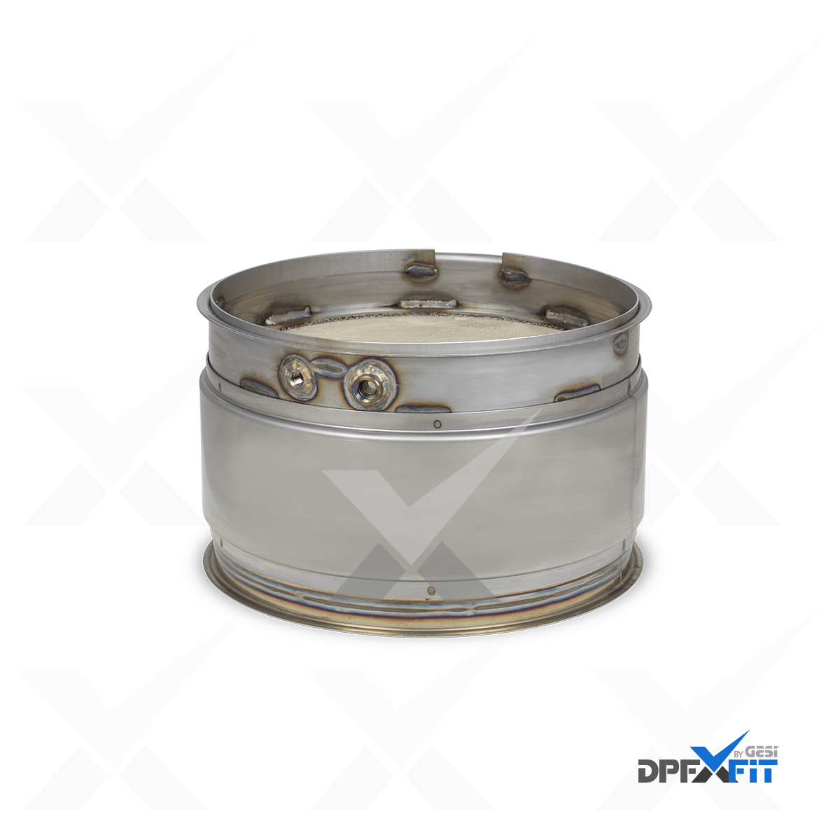 GESi-503 diesel oxidation catalyst with metal exhaust housing