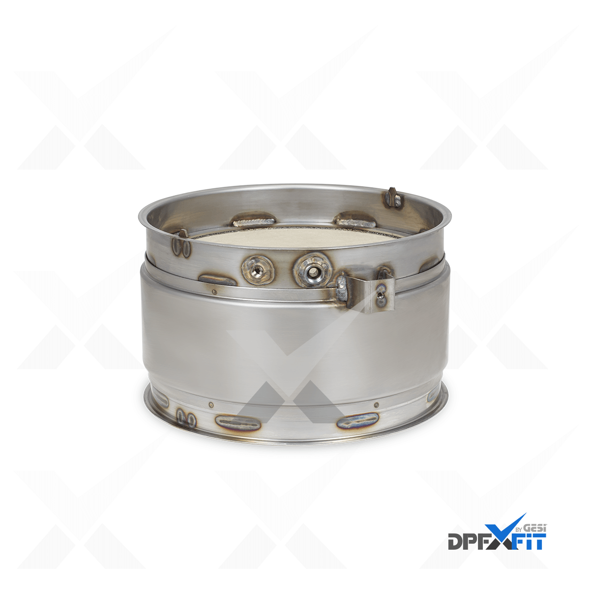 GESi-506 diesel oxidation catalyst with metal exhaust housing