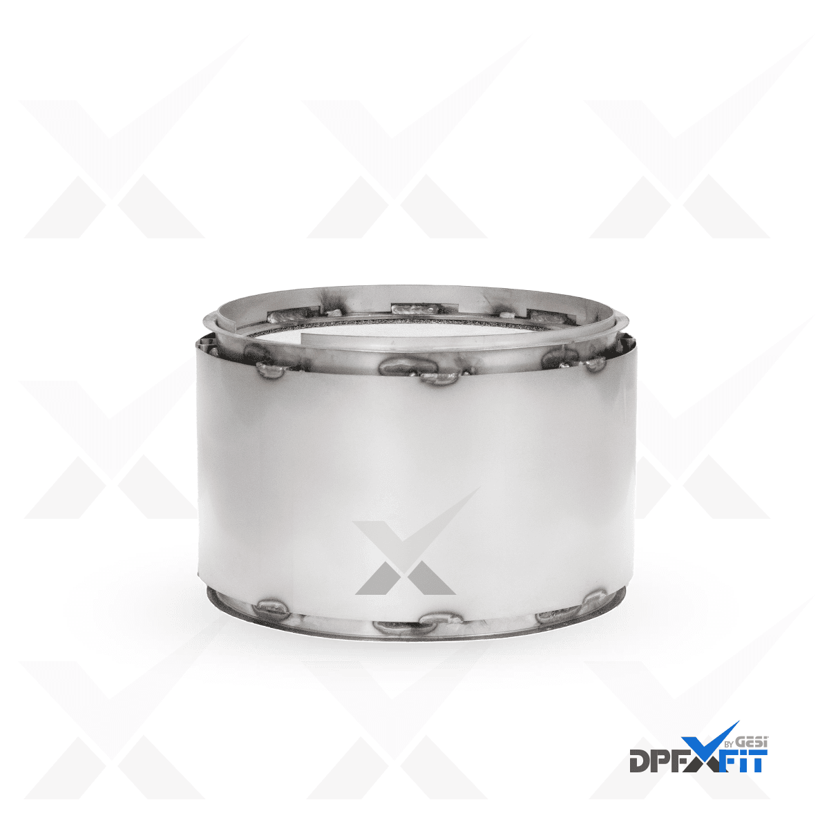 GESi-508 diesel oxidation catalyst with metal exhaust housing