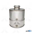 GESi-509 diesel oxidation catalyst with metal exhaust housing