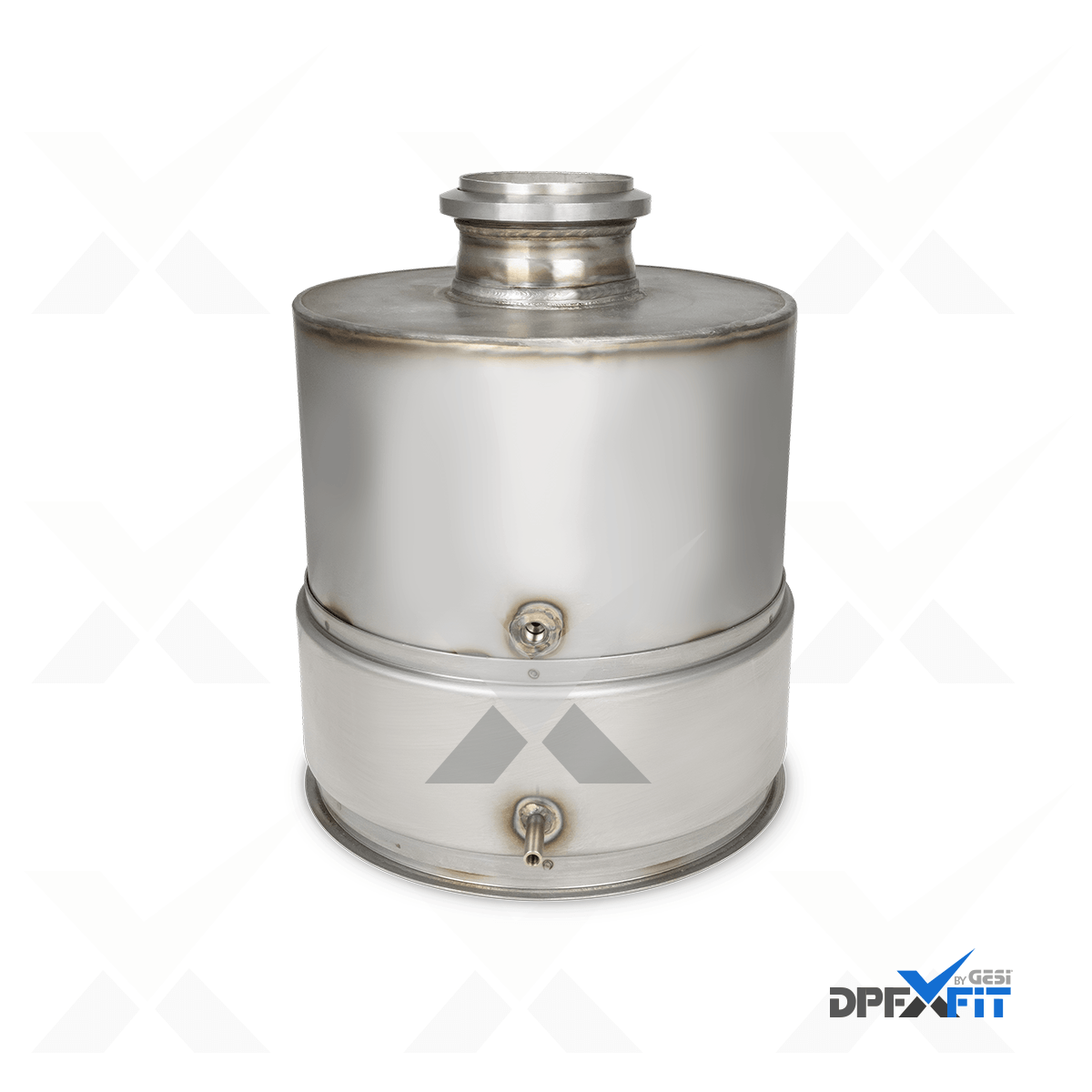GESi-509 diesel oxidation catalyst with metal exhaust housing