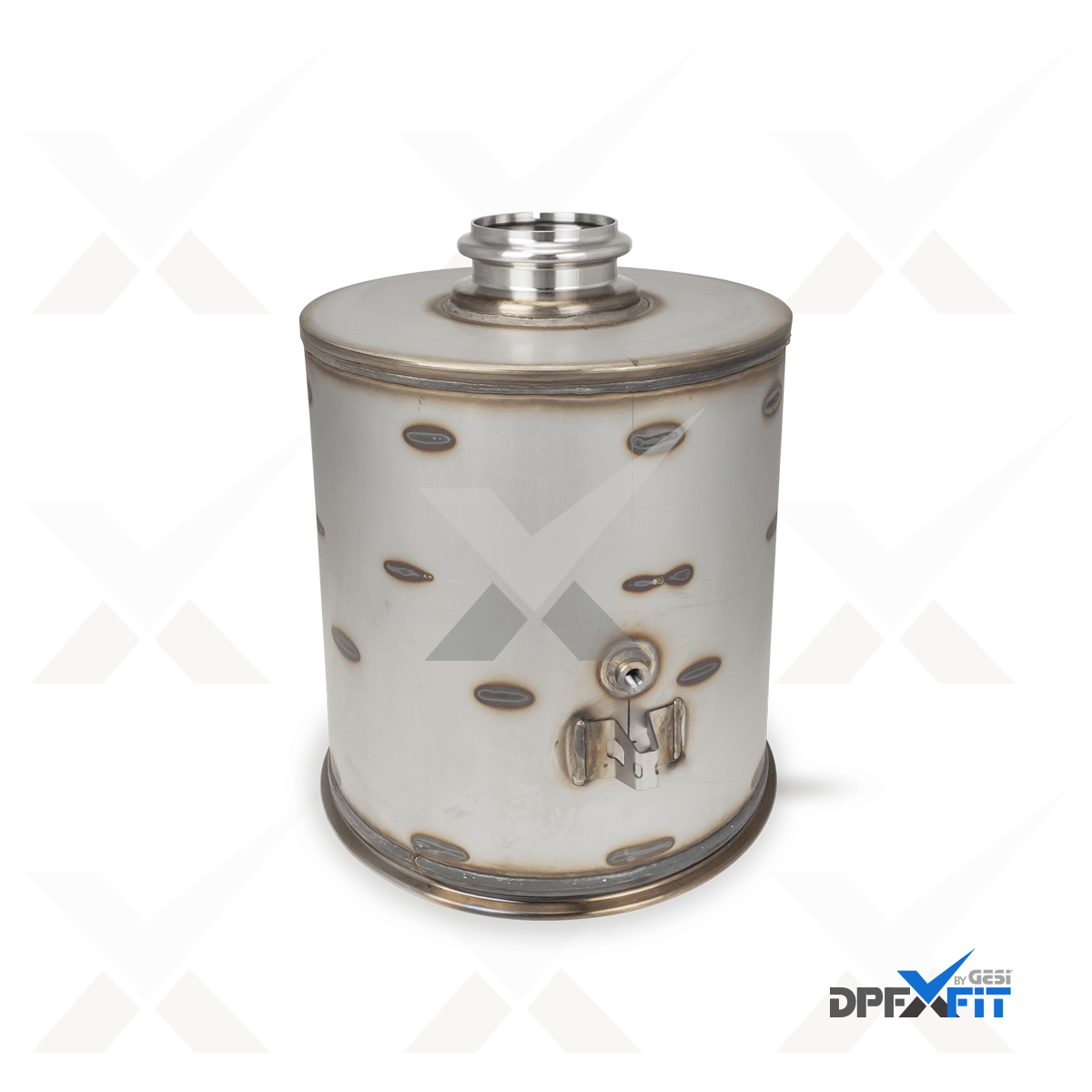 GESi-519 diesel oxidation catalyst with metal exhaust housing