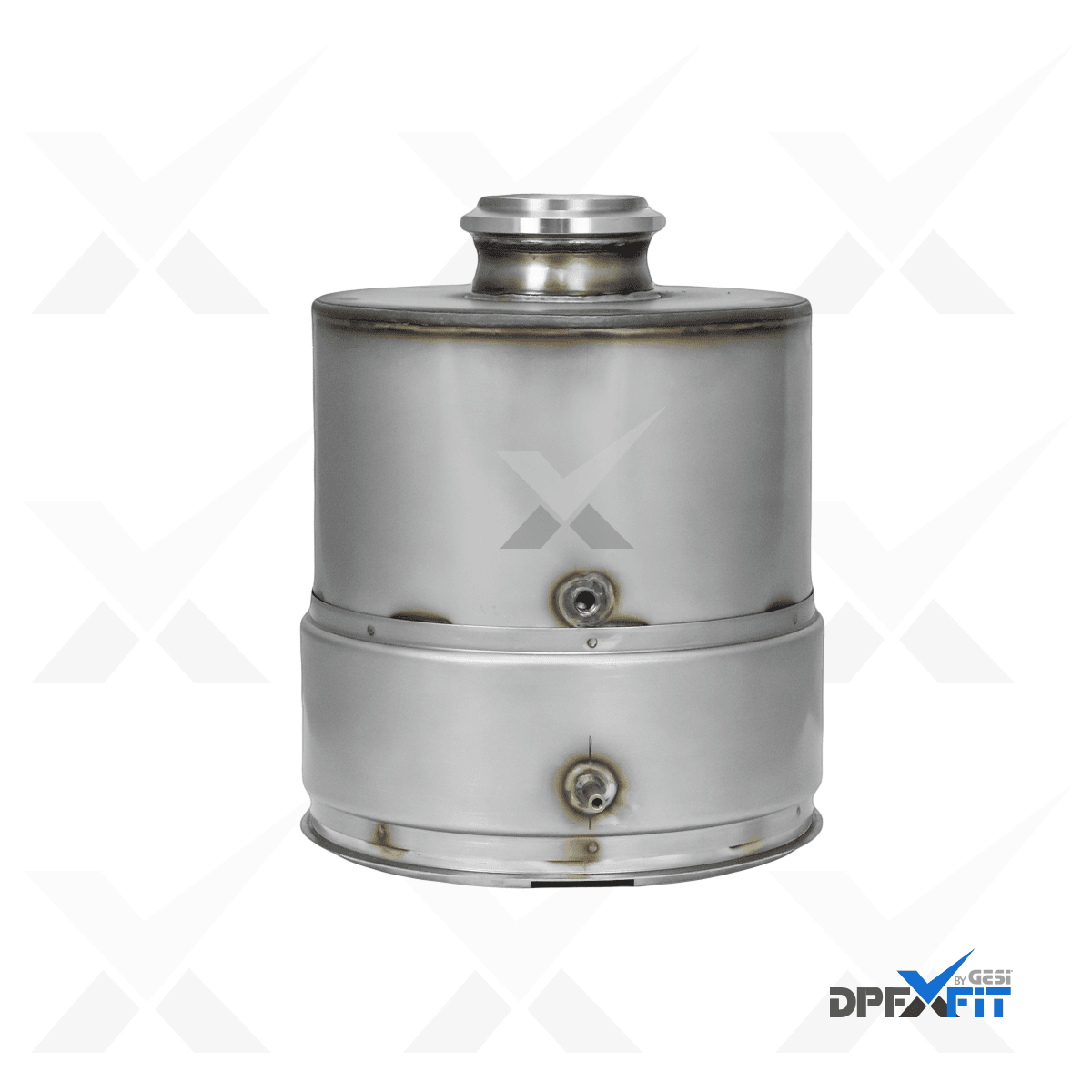 GESi-533 diesel oxidation catalyst with metal exhaust housing