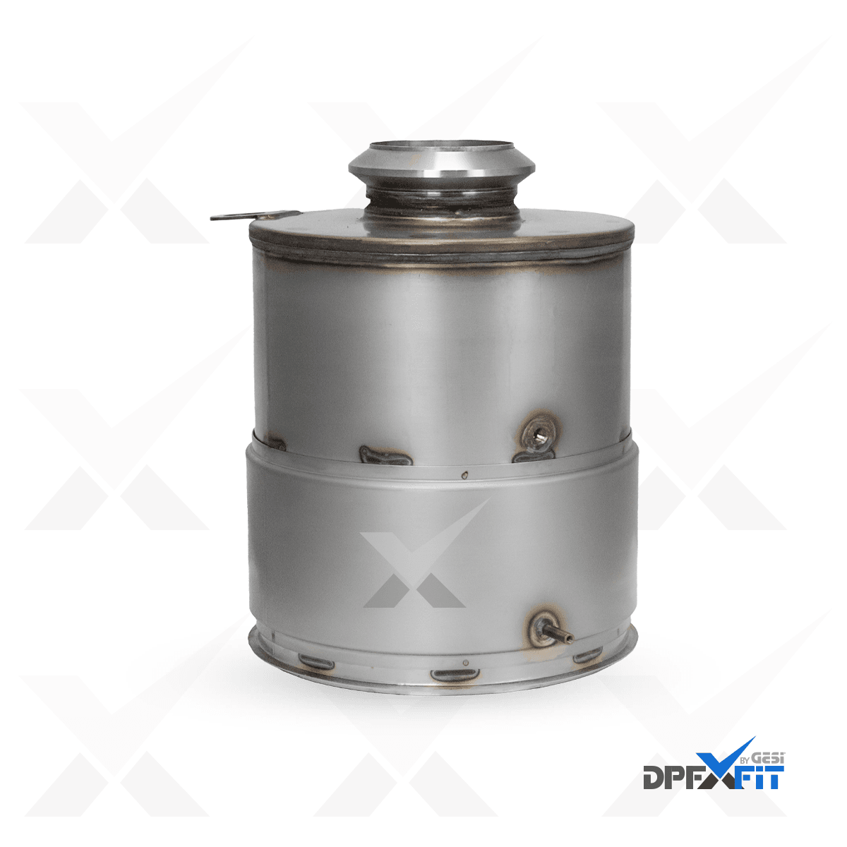 GESi-536 diesel oxidation catalyst with metal exhaust housing