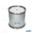 GESi-0015 diesel particulate filter with metal canister