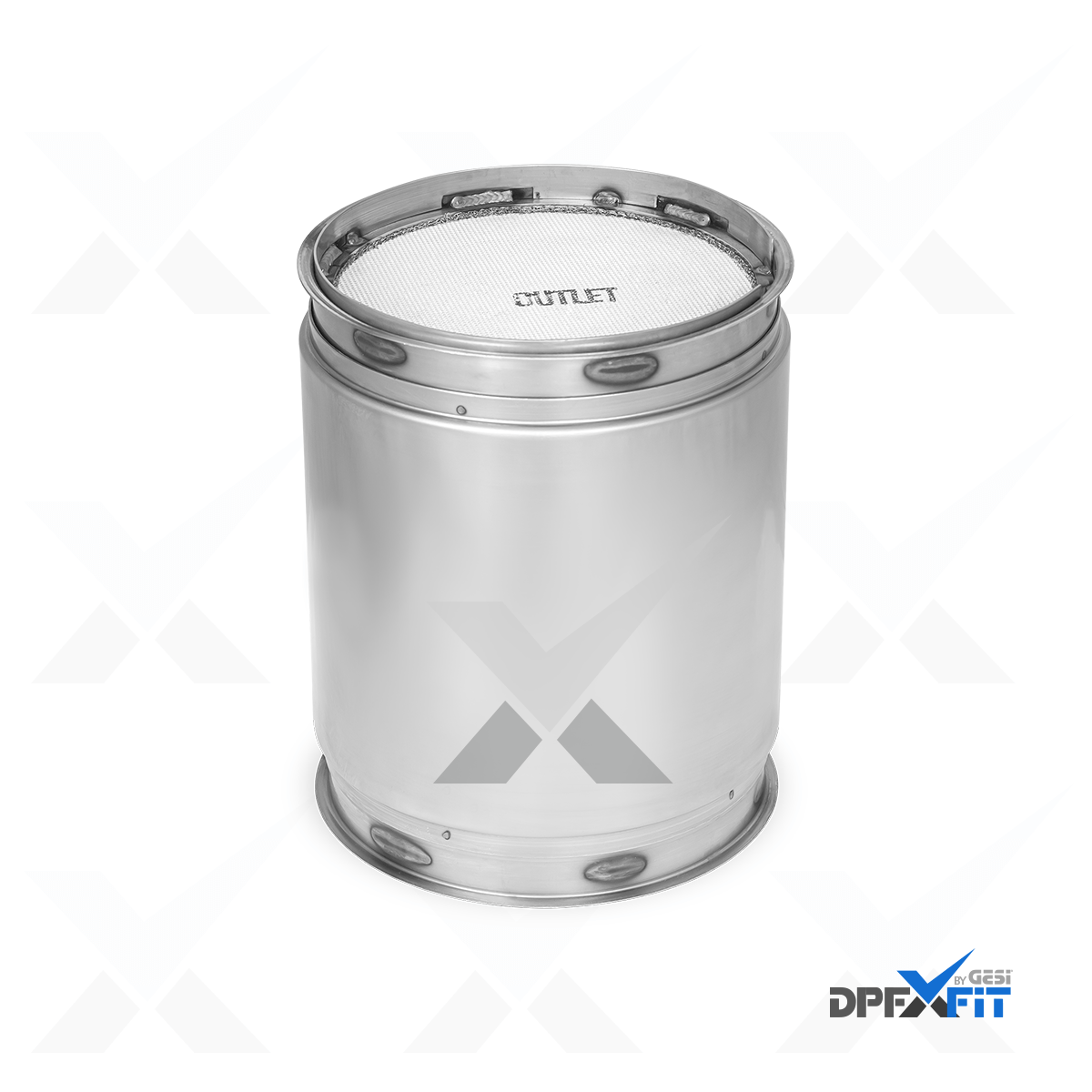 GESi-0018 diesel particulate filter with metal canister