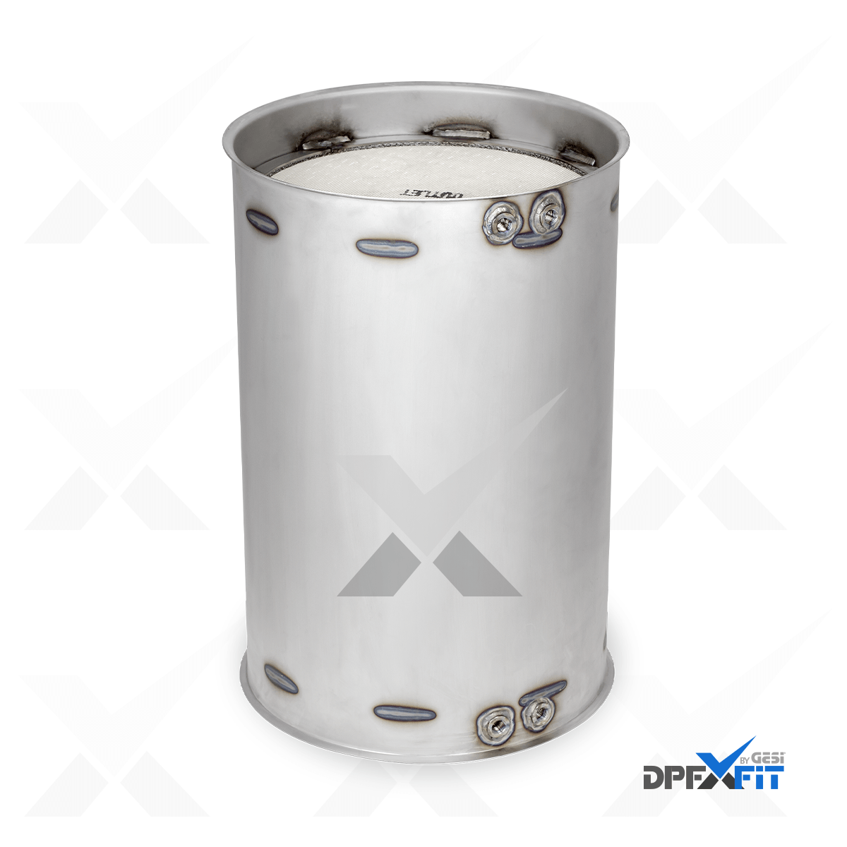 GESi-0039 diesel particulate filter with metal canister