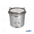 GESi-0063 diesel particulate filter with metal canister