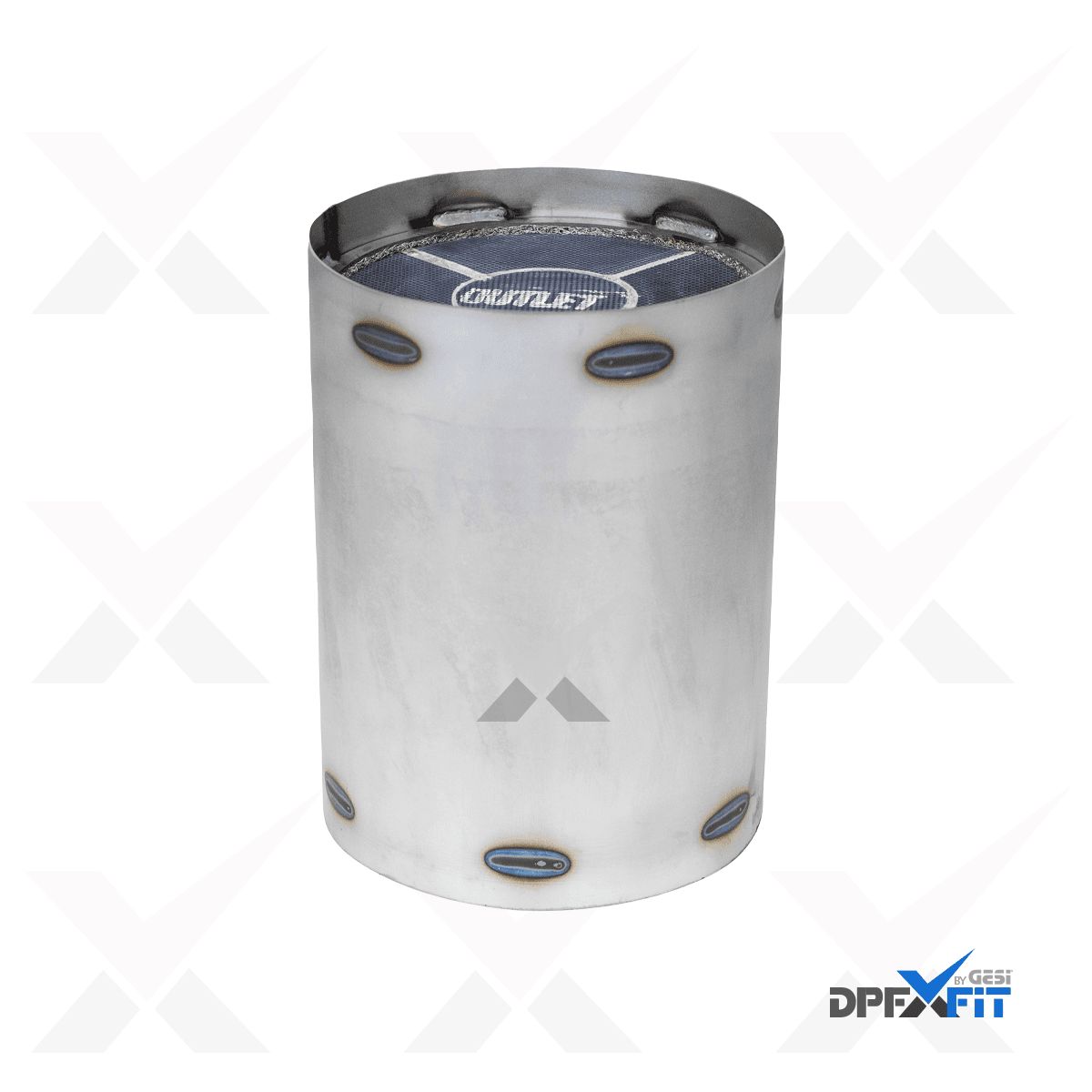 GESi-0082 diesel particulate filter with metal canister