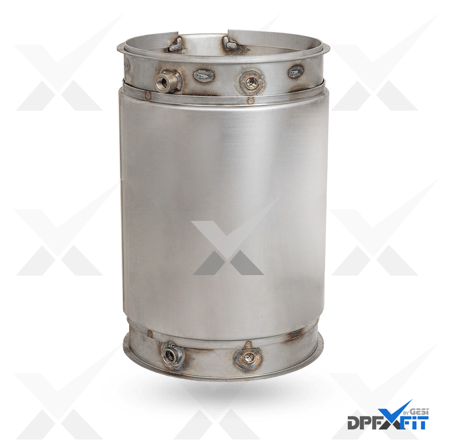GESi-0055 diesel particulate filter with metal canister