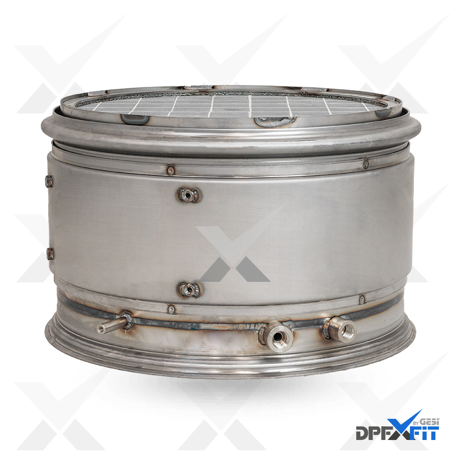 GESi-0108 diesel particulate filter with metal canister
