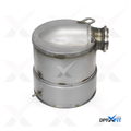 GESi-510 diesel oxidation catalyst with metal exhaust housing