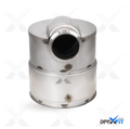 GESi-512 diesel oxidation catalyst with metal exhaust housing