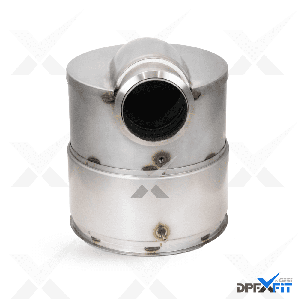 GESi-512 diesel oxidation catalyst with metal exhaust housing
