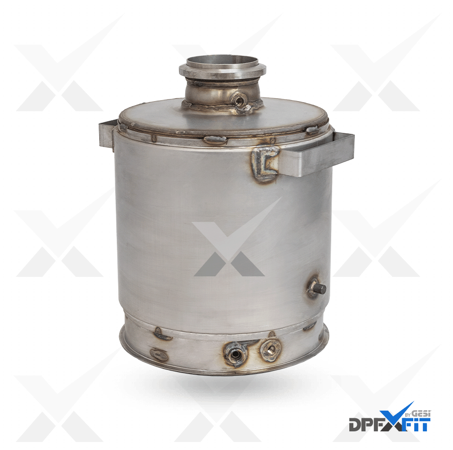 GESi-515 diesel oxidation catalyst with metal exhaust housing