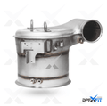 GESi-522 diesel oxidation catalyst with metal exhaust housing