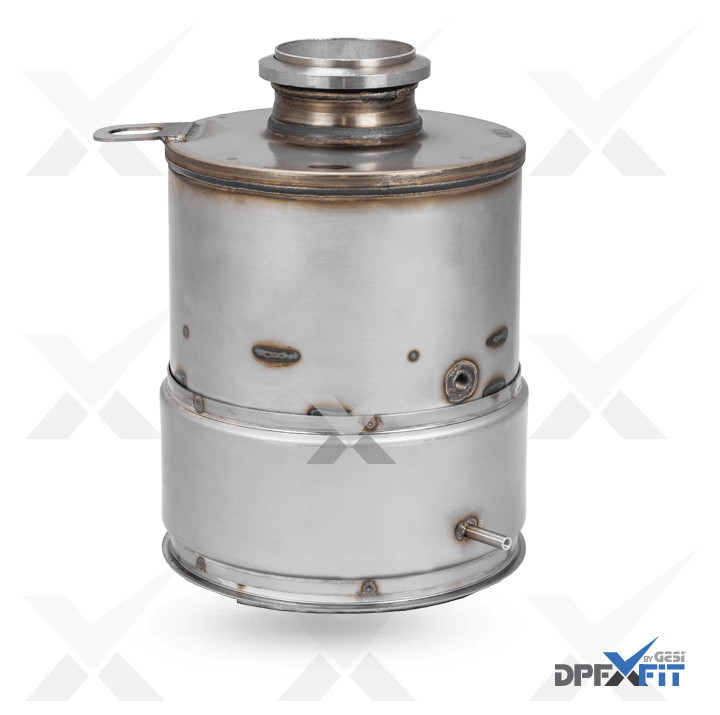 GESi-532 diesel oxidation catalyst with metal exhaust housing