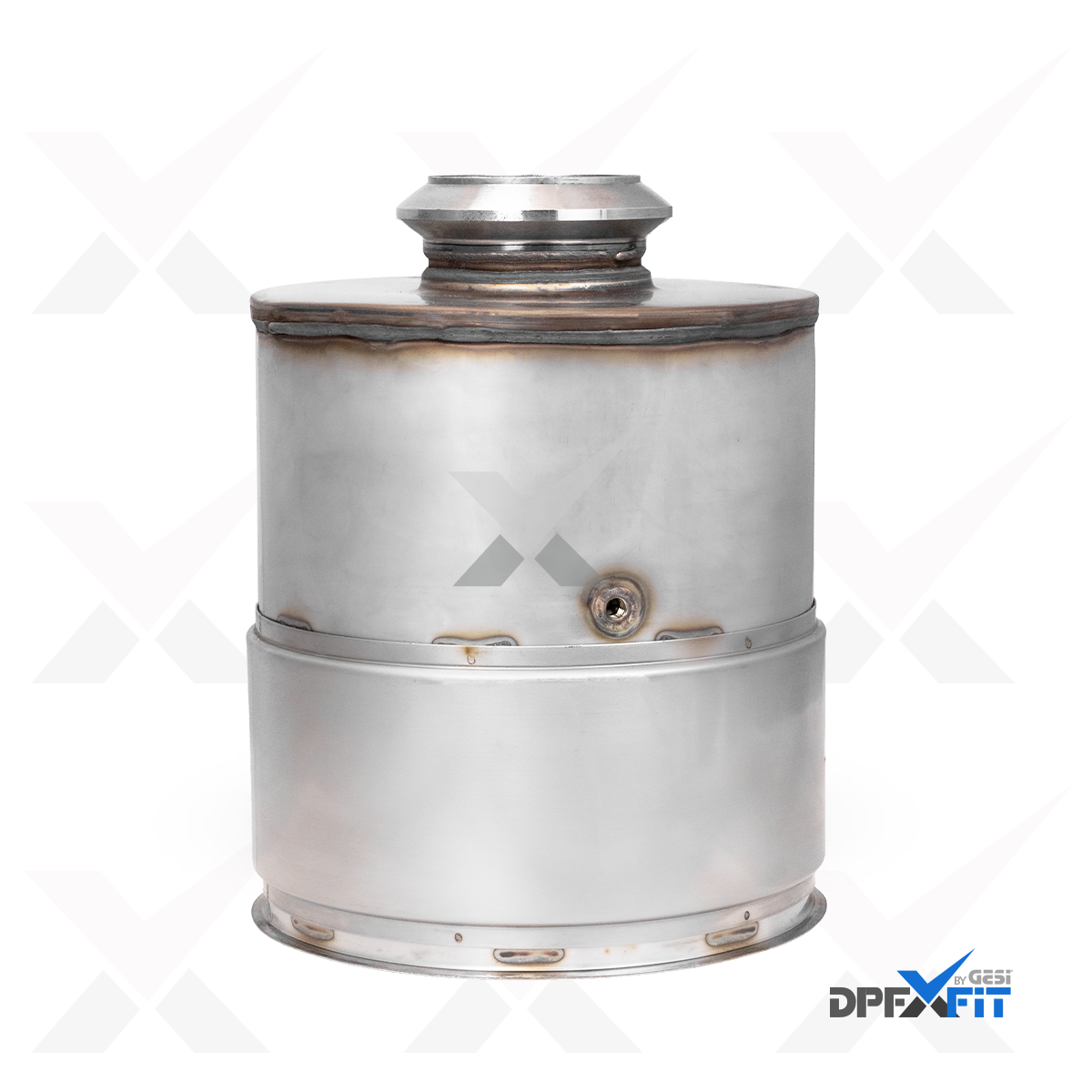 GESi-537 diesel oxidation catalyst with metal exhaust housing