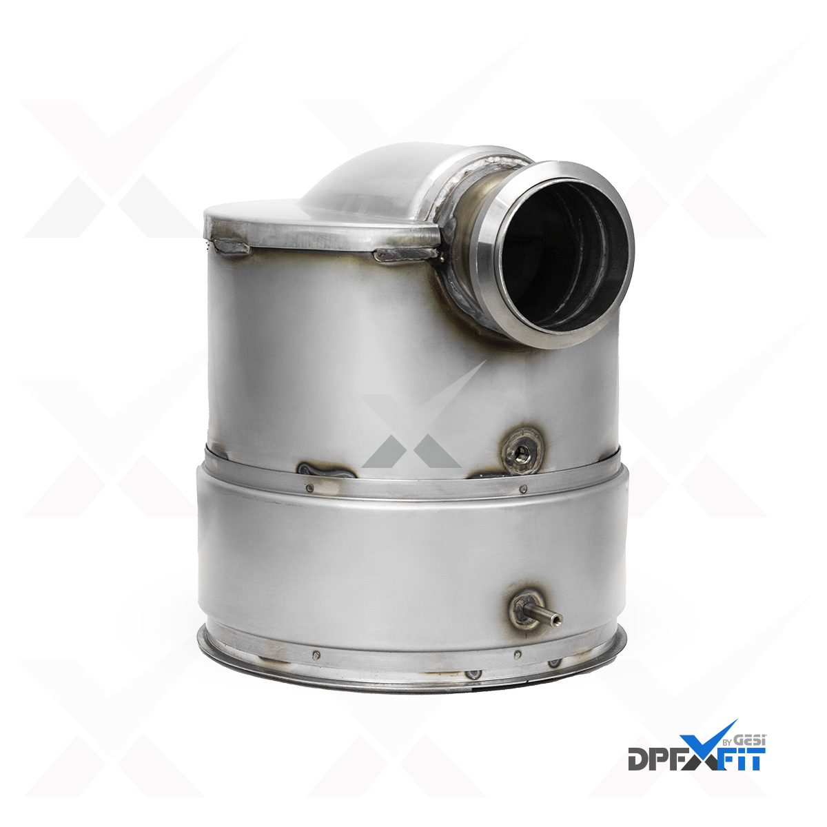 GESi-538 diesel oxidation catalyst with metal exhaust housing