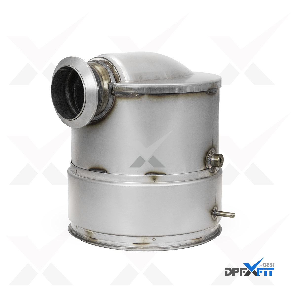 GESi-544 diesel oxidation catalyst with metal exhaust housing