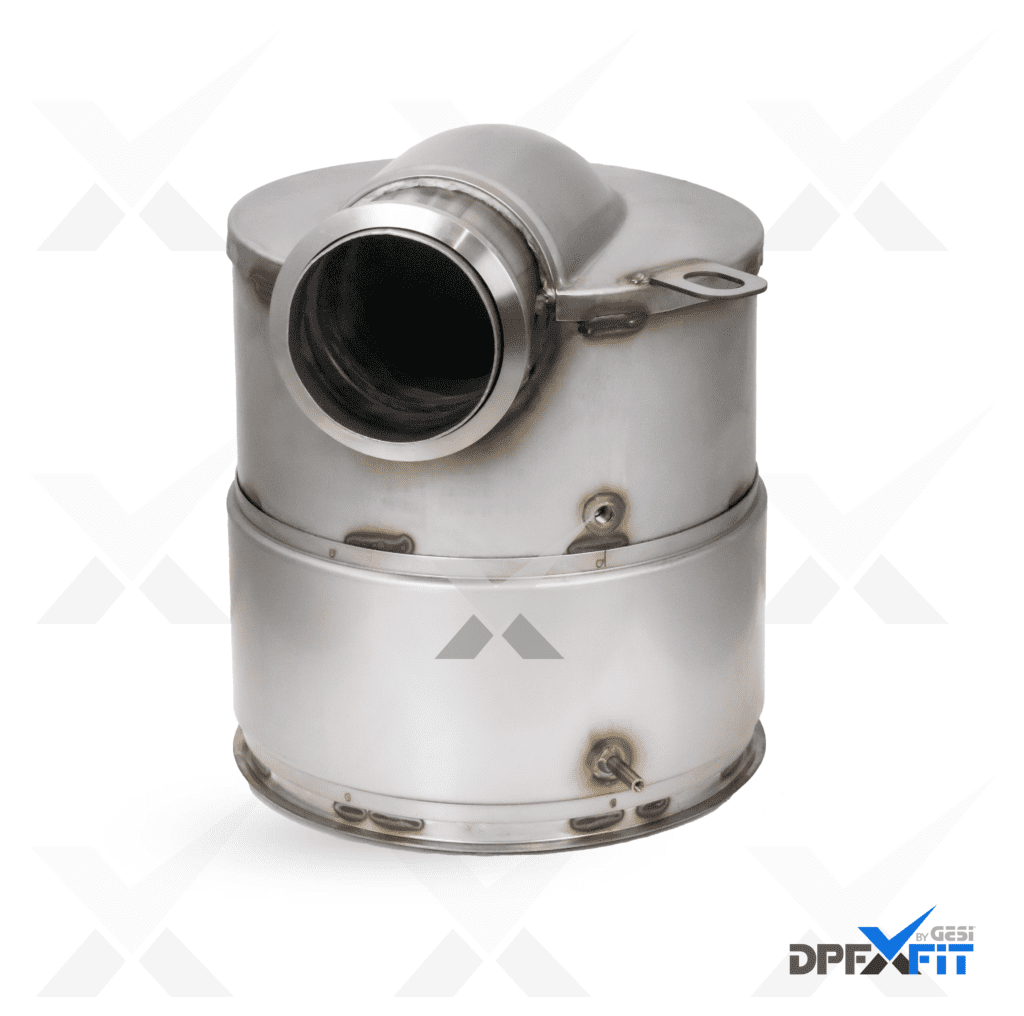 GESi-545 diesel oxidation catalyst with metal exhaust housing