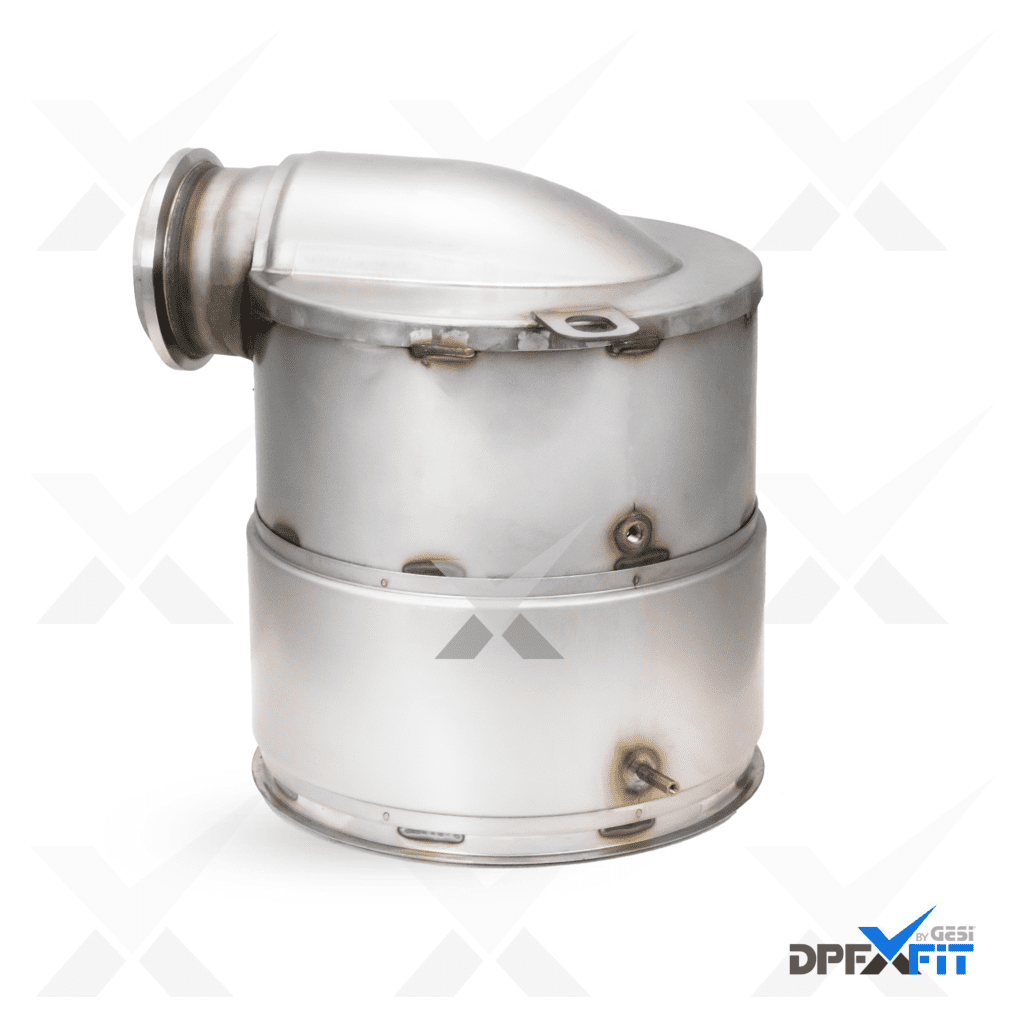 GESi-547 diesel oxidation catalyst with metal exhaust housing