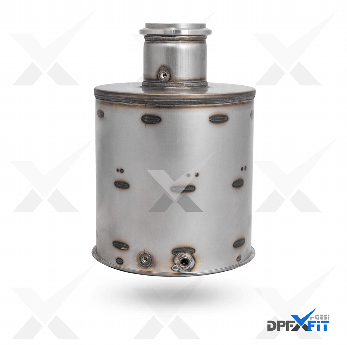 GESi-548 diesel oxidation catalyst with metal exhaust housing