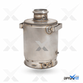 GESi-550 diesel oxidation catalyst with metal exhaust housing