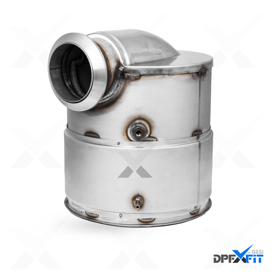 GESi-552 diesel oxidation catalyst with metal exhaust housing