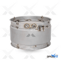 GESi-554 diesel oxidation catalyst with metal exhaust housing