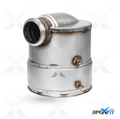 GESi-556 diesel oxidation catalyst with metal exhaust housing