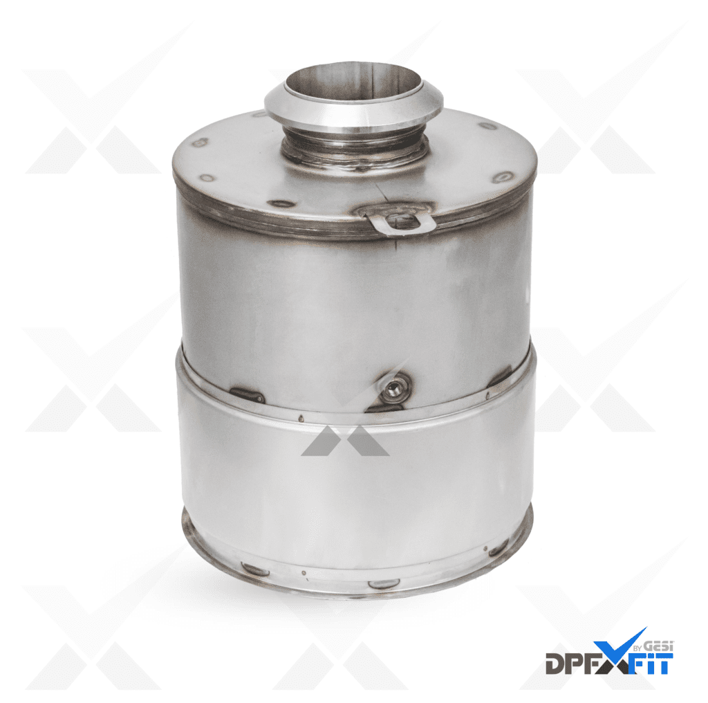 GESi-558 diesel oxidation catalyst with metal exhaust housing