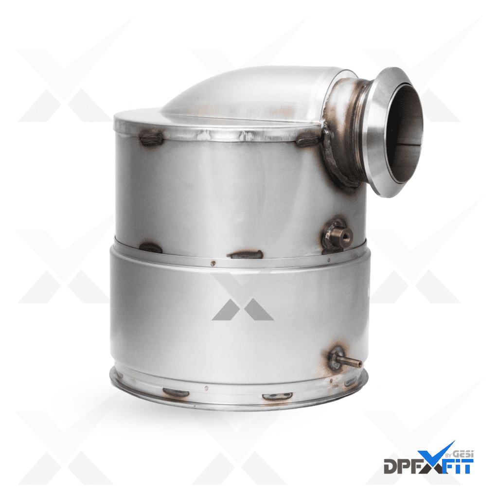 GESi-559 diesel oxidation catalyst with metal exhaust housing