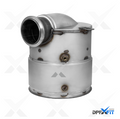GESi-560 diesel oxidation catalyst with metal exhaust housing