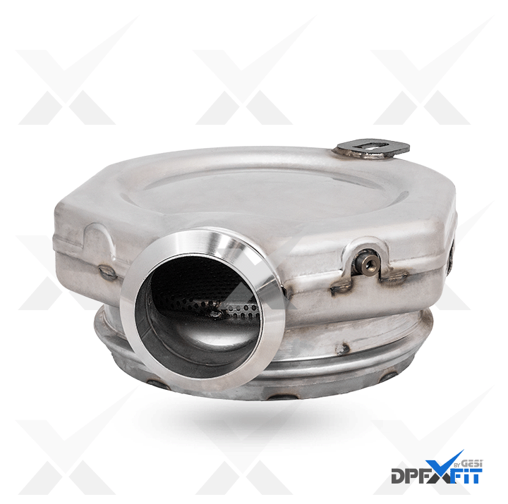 GESi-564 diesel oxidation catalyst with metal exhaust housing