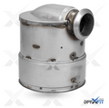 GESi-566 diesel oxidation catalyst with metal exhaust housing