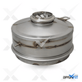 GESi-567 diesel oxidation catalyst with metal exhaust housing