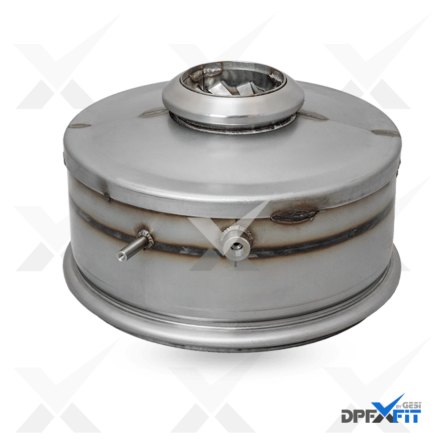 GESi-570 diesel oxidation catalyst with metal exhaust housing
