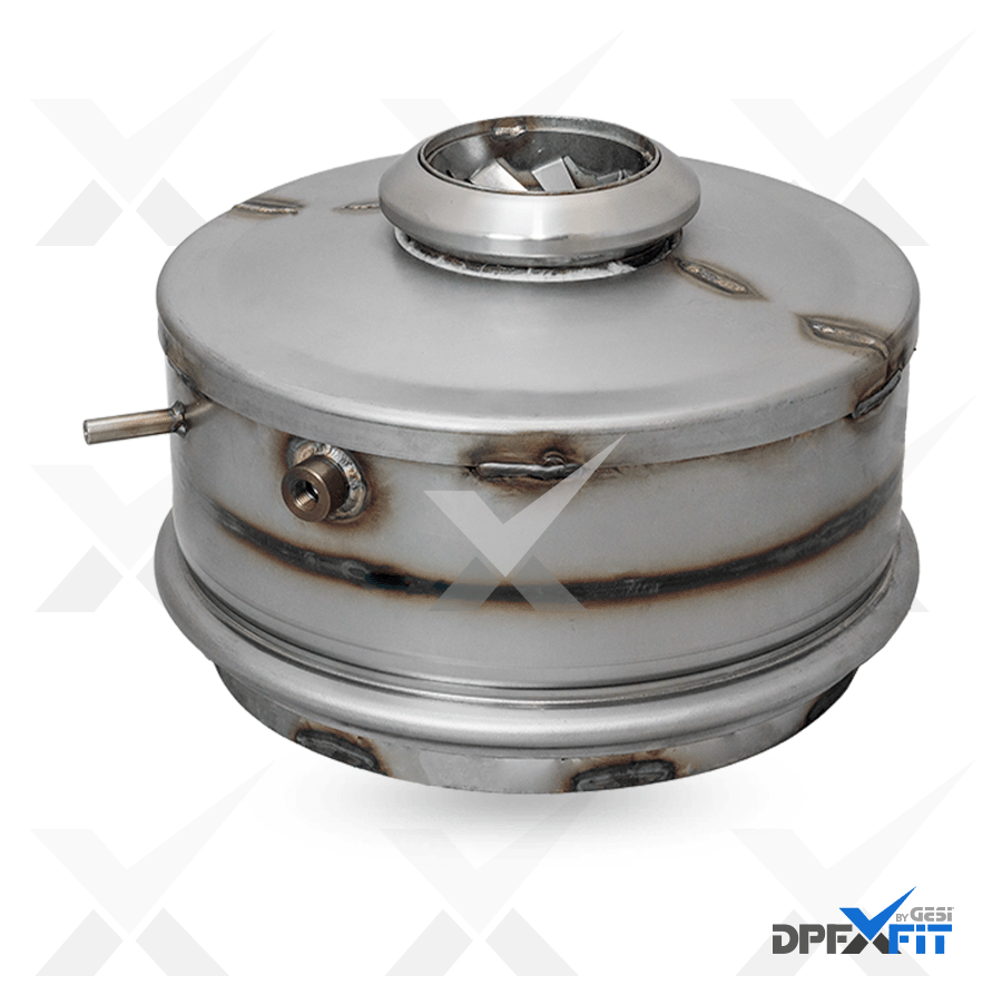 GESi-571 diesel oxidation catalyst with metal exhaust housing