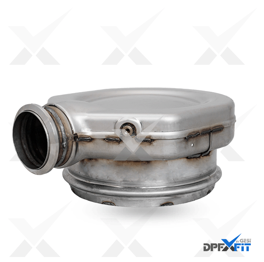 GESi-574 diesel oxidation catalyst with metal exhaust housing