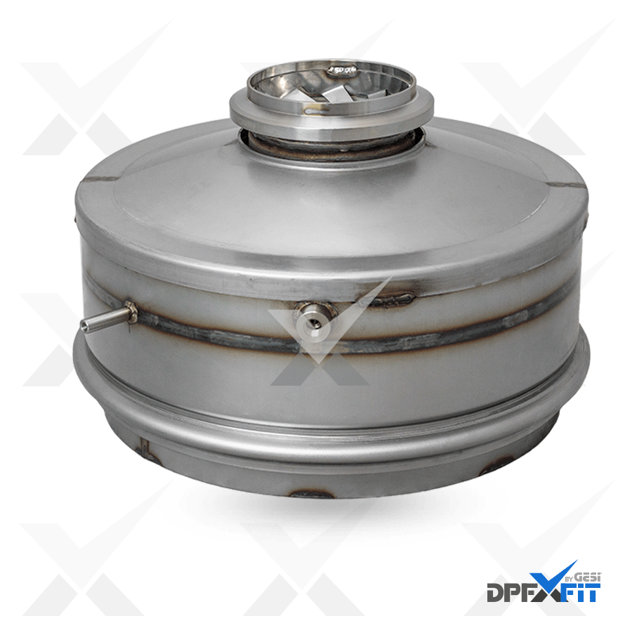 GESi-577 diesel oxidation catalyst with metal exhaust housing