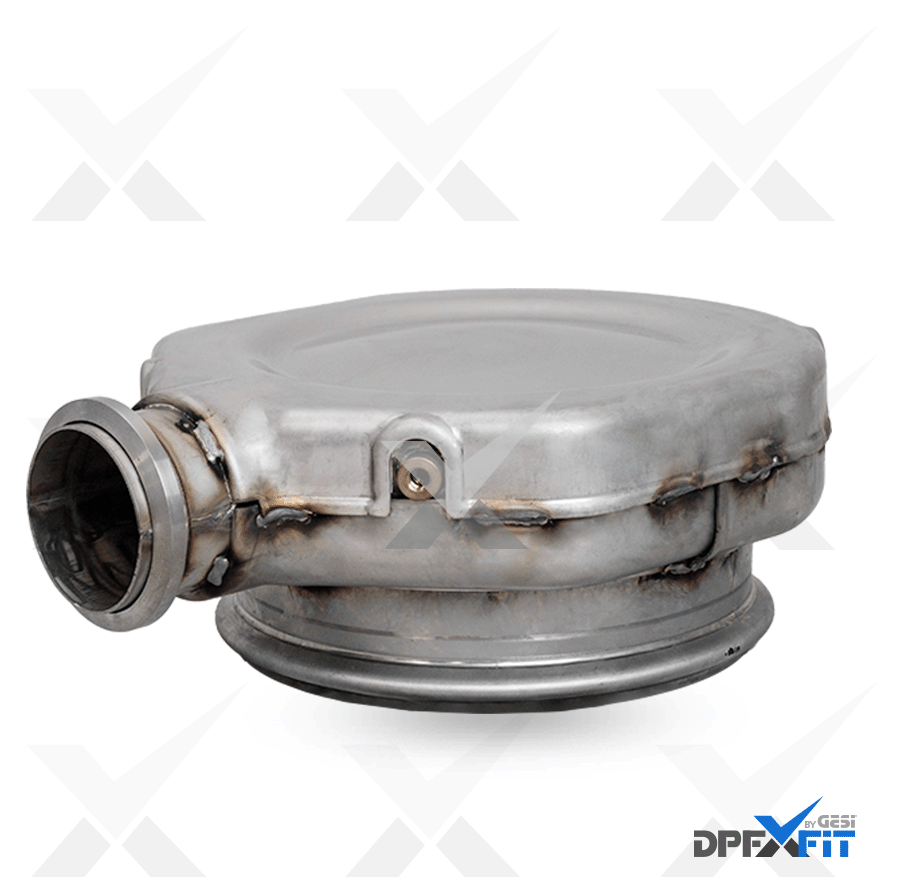 GESi-578 diesel oxidation catalyst with metal exhaust housing