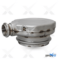 GESi-581 diesel oxidation catalyst with metal exhaust housing