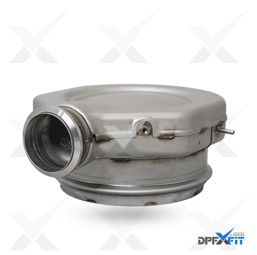 GESi-582 diesel oxidation catalyst with metal exhaust housing